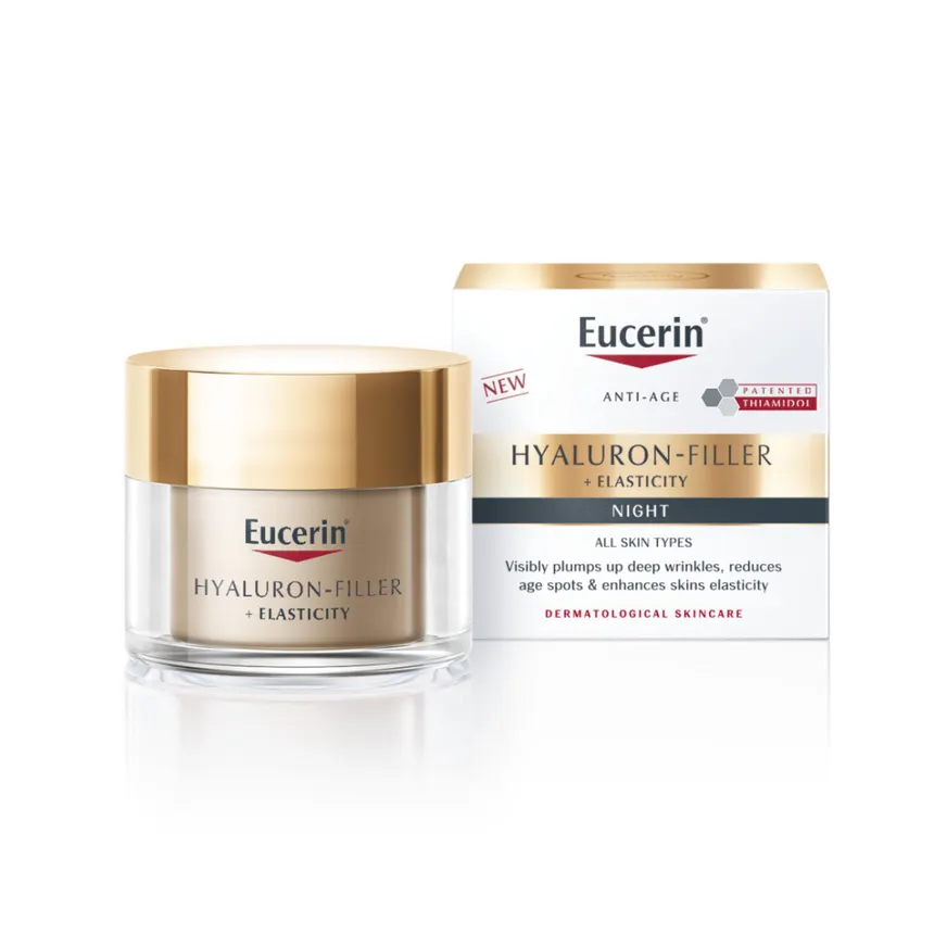 Eucerin Hyaluron-Filler + Elasticity Crema de Noche 50ml