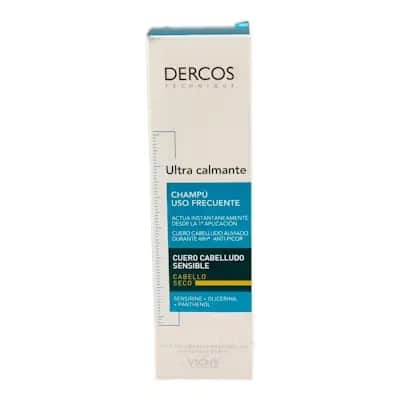 Dercos Champú Ultra Calma Seco | Protección 200ml