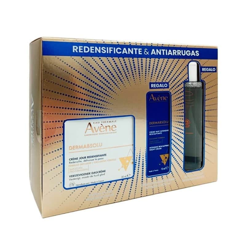 Avene Cofre Dermabsolu Redensificante & Antiarrugas Día 50ml + Regalo Noche 10ml + Agua Micelar 100ml