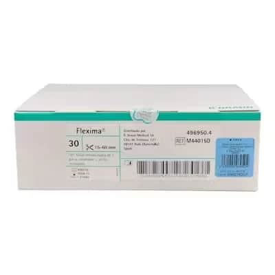 Bolsas de colostomía de resina sintética con microporo y filtro Flexima cerrada opaca recortable estándar (30 unidades)