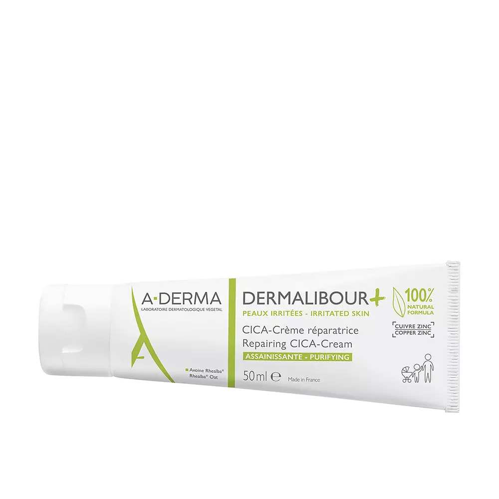 A-derma Dermalibour+ Cica Crema 50ml | Reparadora irritaciones bebés