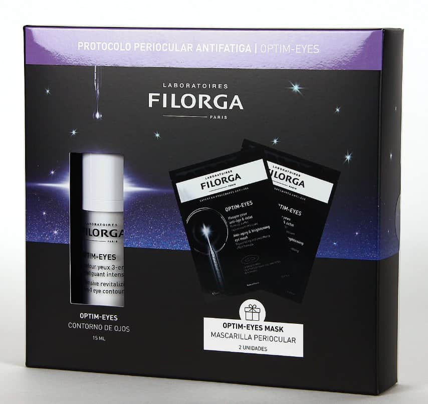 Filorga Optim Eyes Contorno de Ojos + Mascarilla Periocular 15ml + 2u