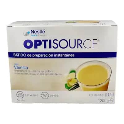 Optisource Batido Vainilla 24 unidades