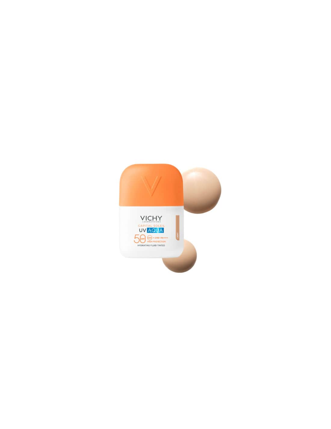 Vichy Capital Soleil Uv Aqua Fluido Hidratante Spf 50 1 Envase 50ml Color Tono Claro